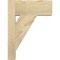 Ekena Millwork Traditional Block Rough Sawn Outlooker, Douglas Fir, 6"W x 12"D x 16"H OUT06X12X16TRA05RDF - alternate 4